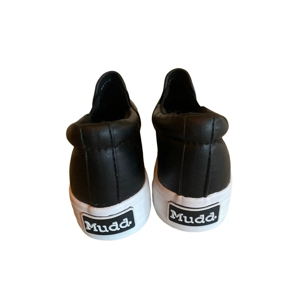 NWOB Mudd Big Kid Size 3‎ Black Beyley Slip One Casual Loafer